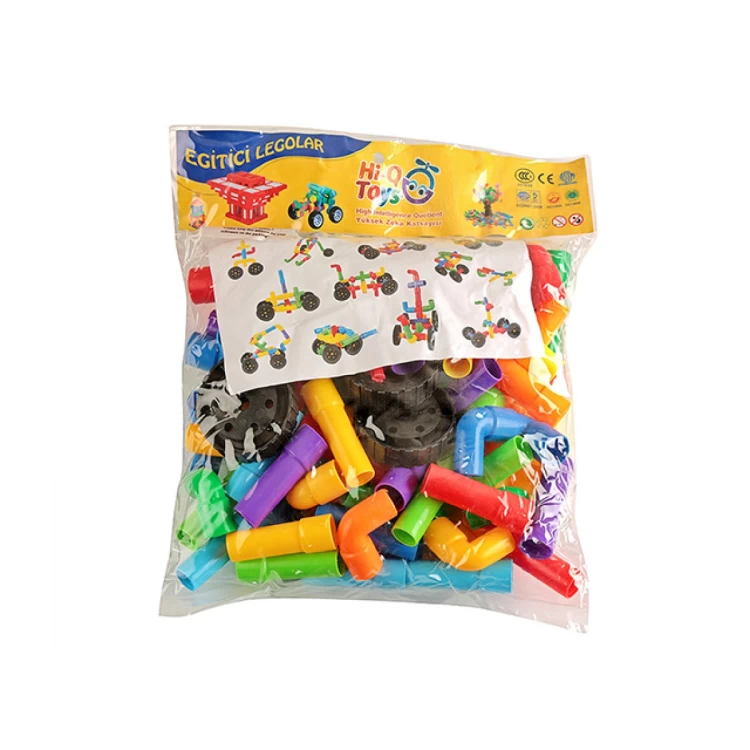 Tekerlekli Boru Lego Poşetli