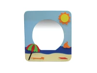 Yaz Temalı Lavabo Aynası 60x45 cm