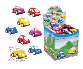 Kırılmaz Mini Arabalar 8 Model