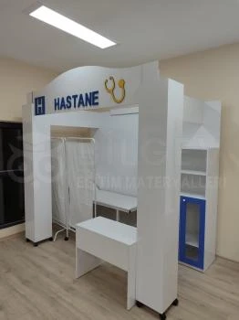 Ahşap Hastane Köşesi Büyük