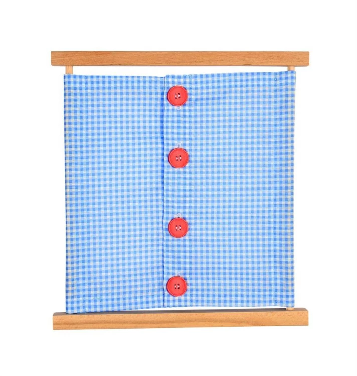 Montessori Düğme Çerçevesi