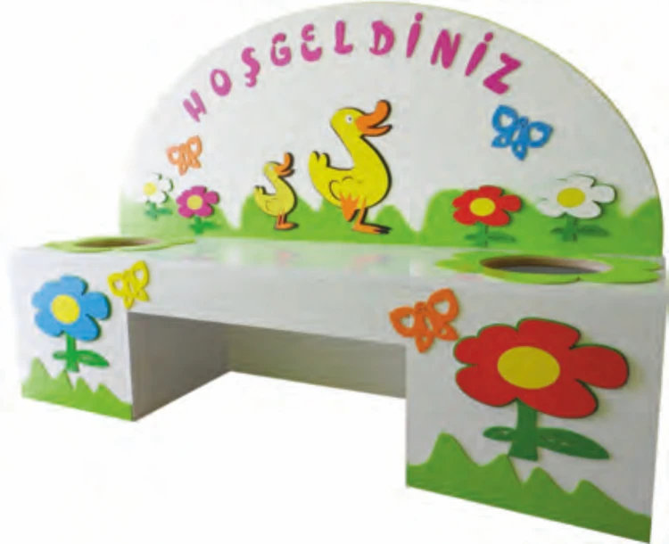 Figürlü Galoşluk 120x35x90 cm
