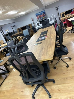Toplantı Masası 12 Kişilik 300x120x75 cm