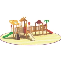 Ahşap Çocuk Oyun Parkı-4