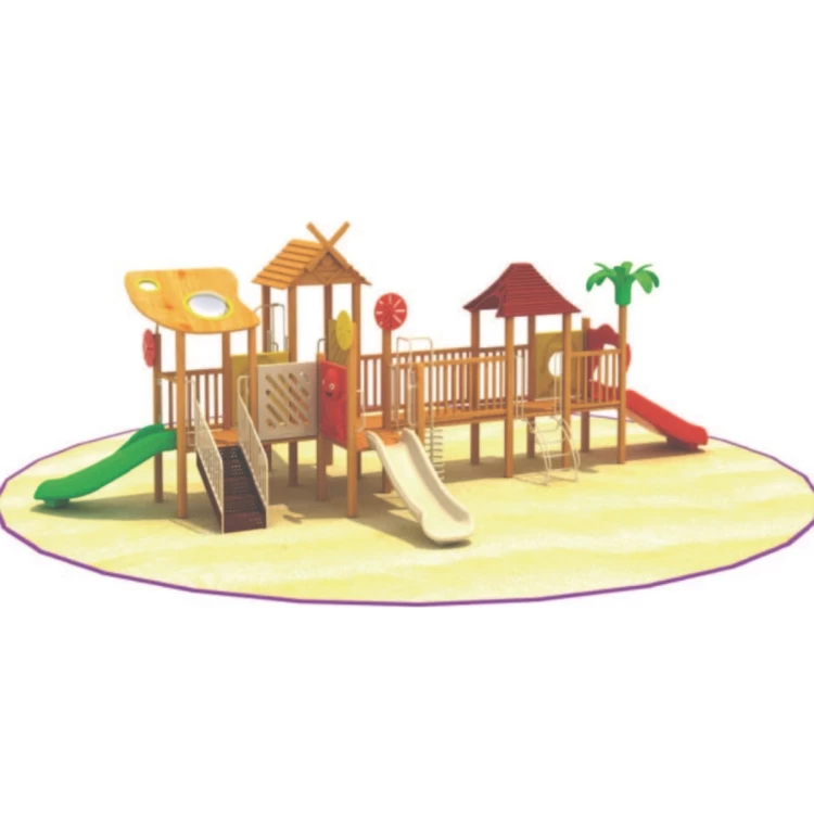 Ahşap Çocuk Oyun Parkı-4