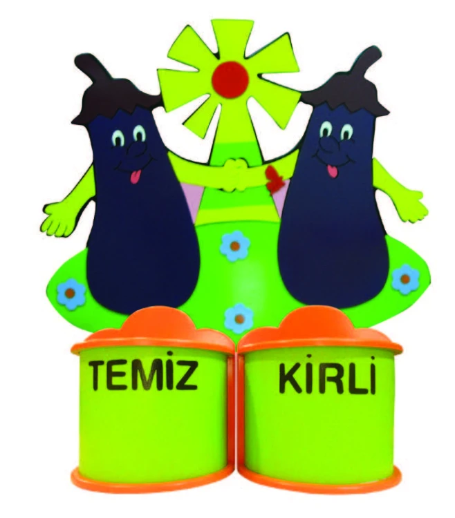 Patlıcan Figürlü Galoşluk 100x80 cm