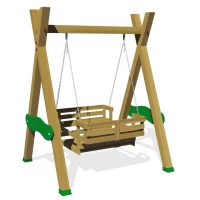 Ahşap Gondol Salıncak-2