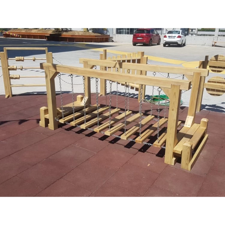 Ahşap Dengede Yürüme Platformu