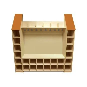 Anaokulu Açık Portmanto ve Ayakkabılık