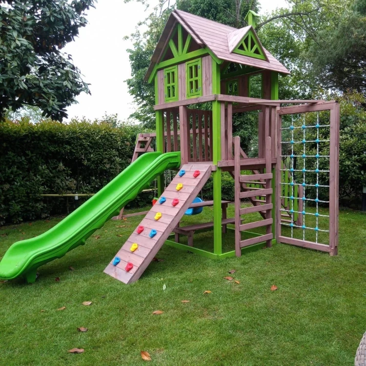 Ahşap Çocuk Oyun Parkı-38