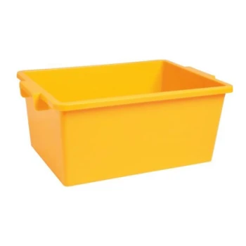 Sarı Plastik Oyuncak Kutusu 9 Litre