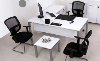Ofis Takımı 4 Parça Masa Etajer Dolap Sehpa