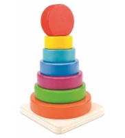 Ahşap Halka Dizme Kulesi 15 cm