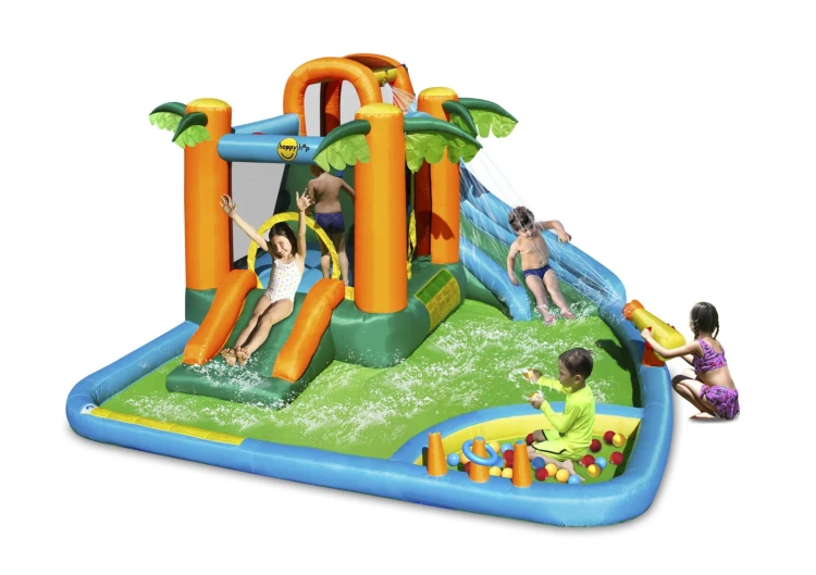 Şişme Tropik Su Parkı 7’si 1 Arada 430x375x205 cm