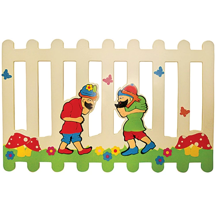 Hacivat Karagöz Figürlü Çit