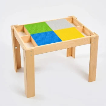 Ahşap Lego Masası 60x120 cm