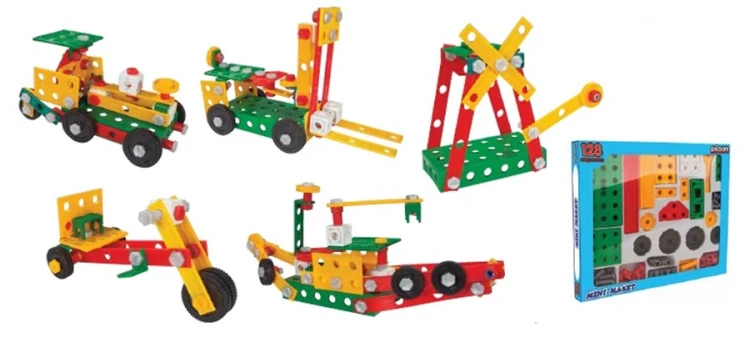 Mini Maket Yapım Seti 128 Parça