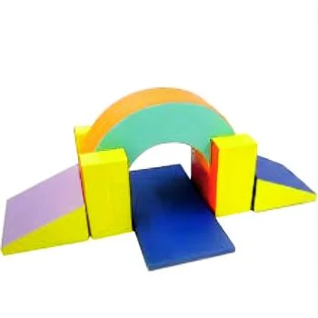 Gökkuşağı Tünelli Sünger Oyun Parkuru 60X220XH100