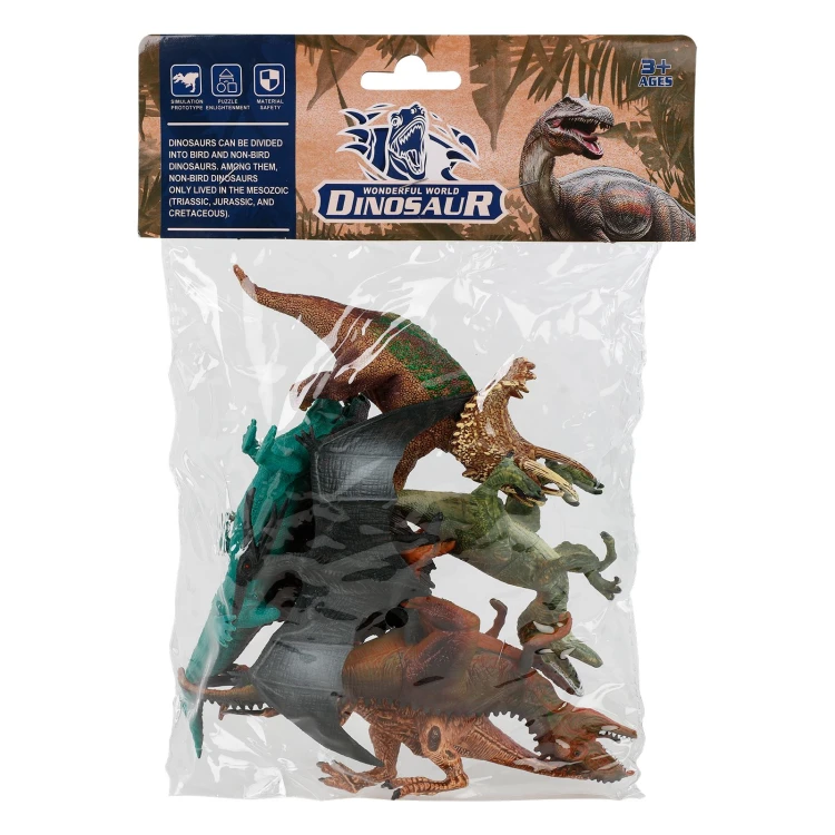 Plastik Dinozor Figürleri 6'lı