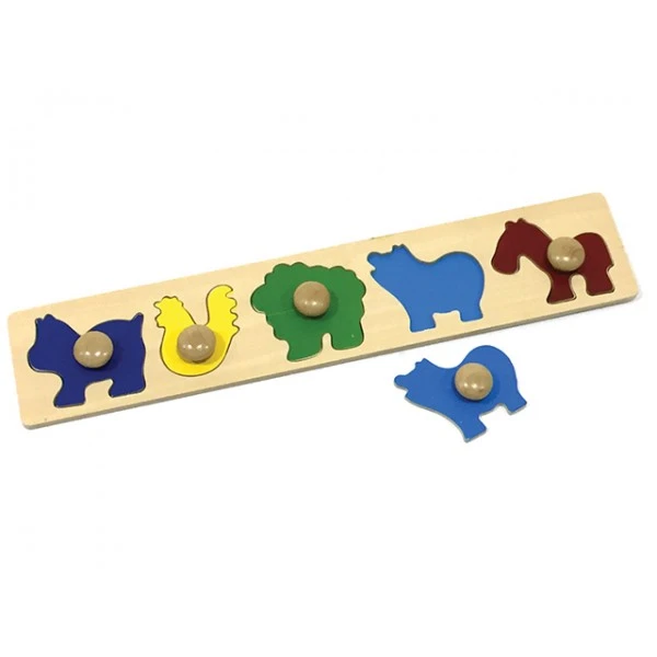 Tutmalı Hayvanlar Ahşap Puzzle