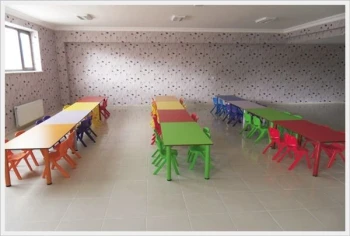 Yemekhane Masa Takımı 140x70 cm 4 Sandalyeli