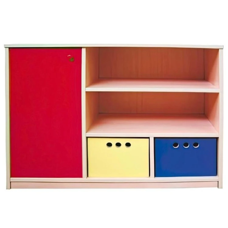 Kapaklı Raflı Kutulu Dolap 100x35x75 cm