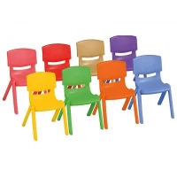 Plastik Anaokulu Sandalyesi 35 cm