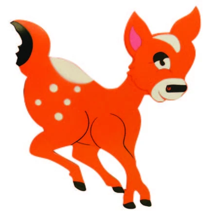 Ahşap Ceylan Duvar Figürü 60 cm