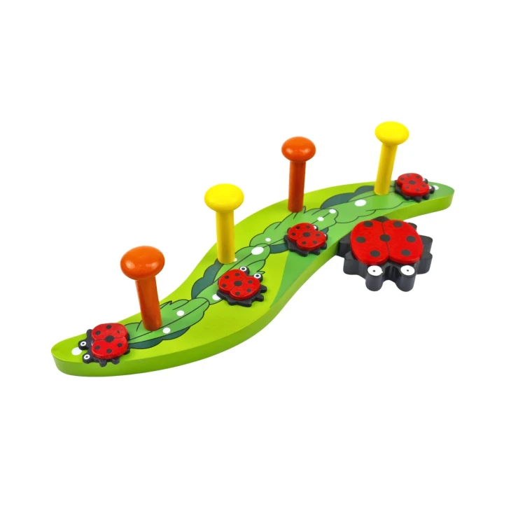 Uğur Böceği Figürlü Mini Askılık 27x11x6,5 cm