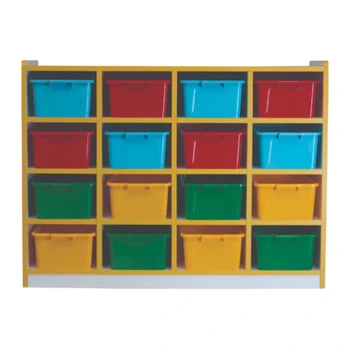 16 Kutulu Sınıf Dolabı 110x35x85 cm