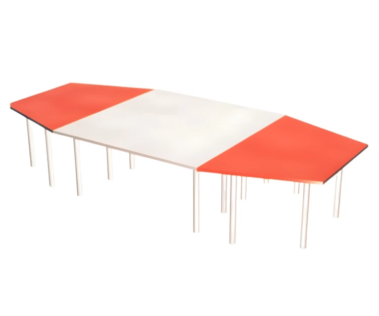 Trapez Masa 120x240 cm