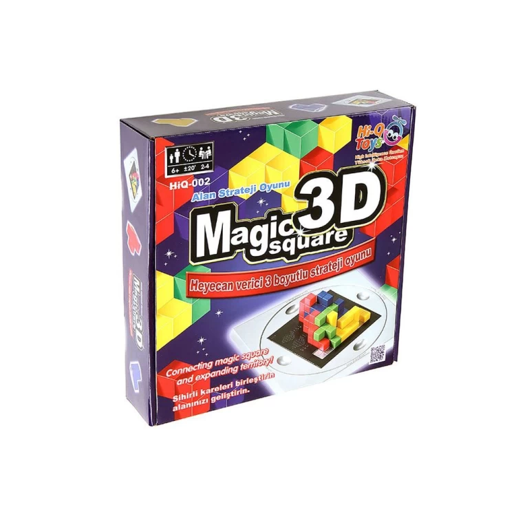 Magic Square - 3d Sihirli Küpler Zeka Geliştiren Eğitici Oyun (6+ Yaş)