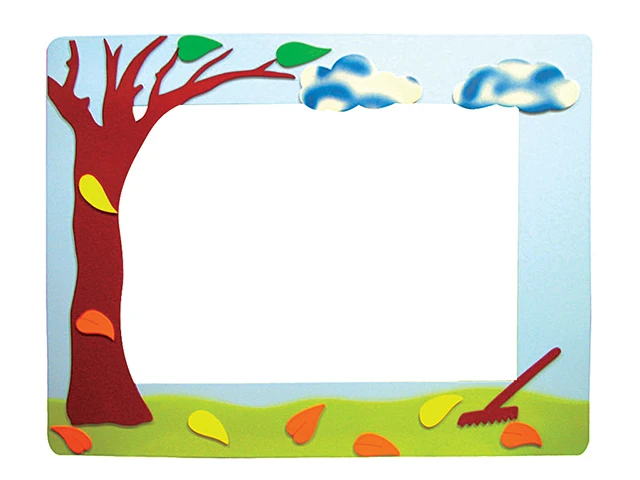 Sonbahar Figürlü Yazı Tahtası 135x100 cm