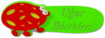 Uğur Böcekleri Sınıf İsimliği 15x40 cm