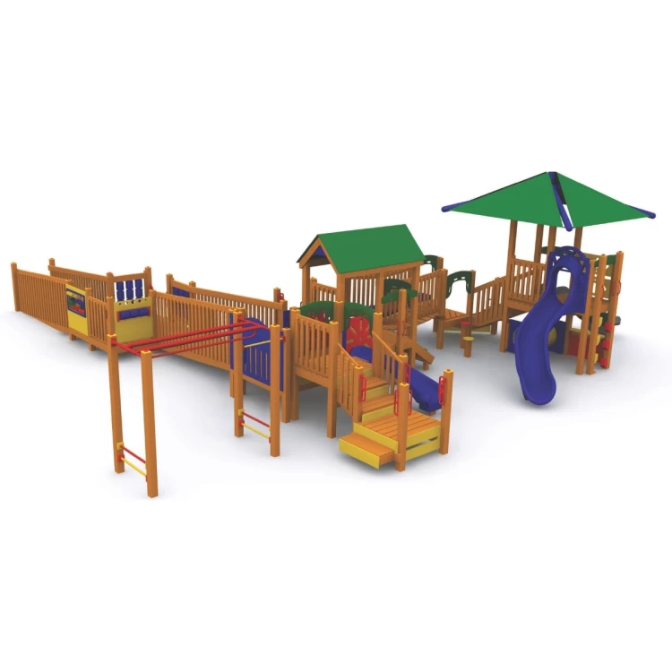 Ahşap Engelsiz Oyun Parkı