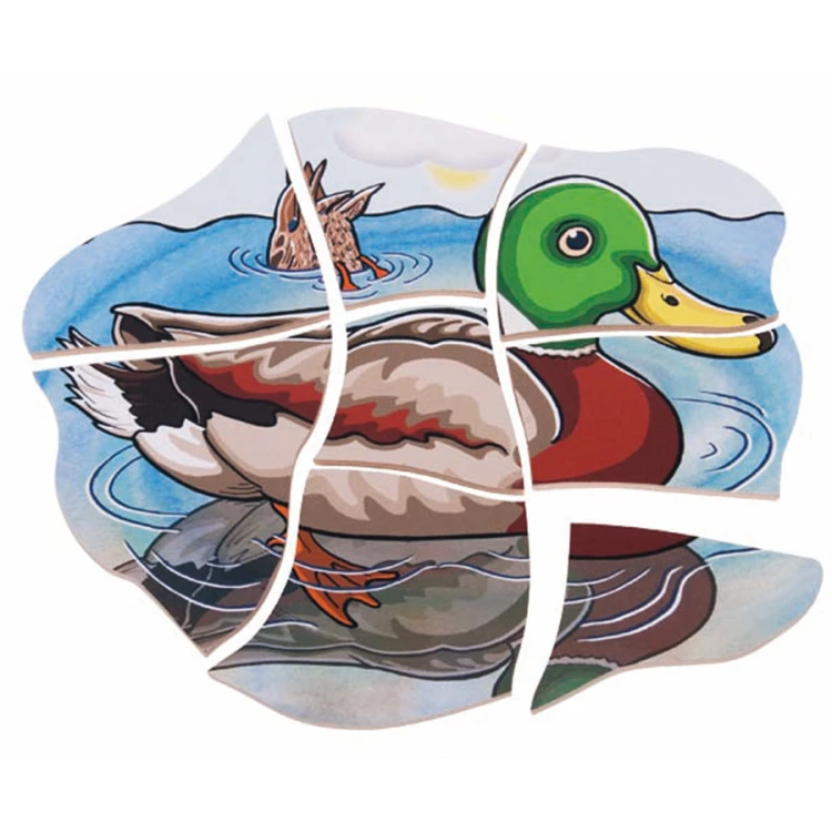 Ördek Katmanlı Ahşap Puzzle
