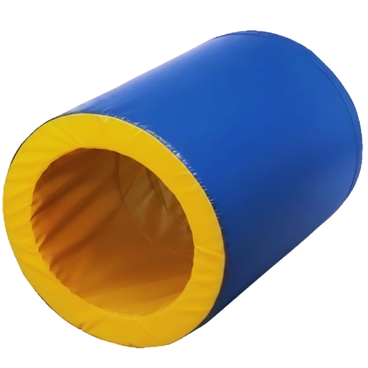 Sarı Çemberli Mavi Sünger Emekleme Tüneli 60X80