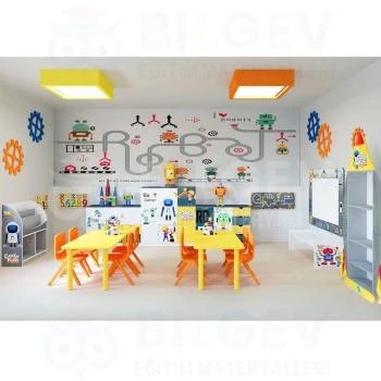 Anaokulu Robotik Sınıf Seti Konsepti