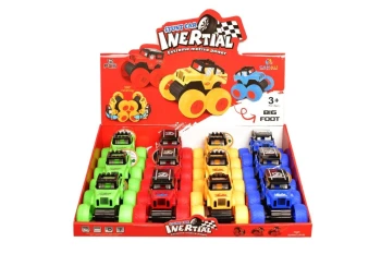 Kırılmaz Sürtmeli Oyuncak Jeep 9 cm