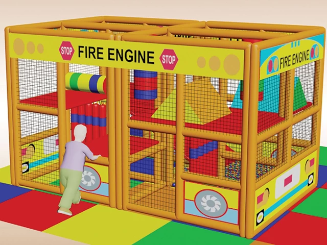 Top Havuzlu Oyun Park Modeli