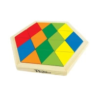 Ahşap Üçgen Puzzle