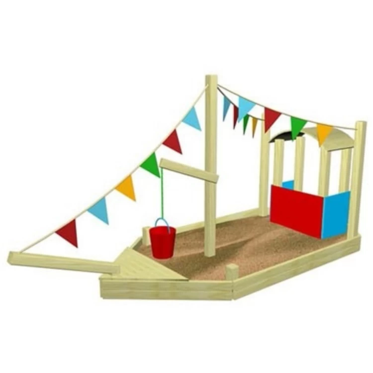 Ahşap Gemi Kum Havuzu