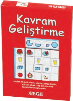 Kavram Geliştirme Kart Oyunu 91 Parça