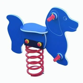 Ahşap Zıpzıp Köpek Figürlü