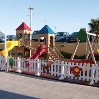 Ahşap Çocuk Oyun Parkı-8