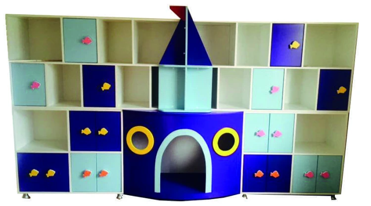 Şirin Denizciler Grup Dolap 320x35x200 cm