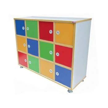 12 Kapaklı Öğrenci Dolabı