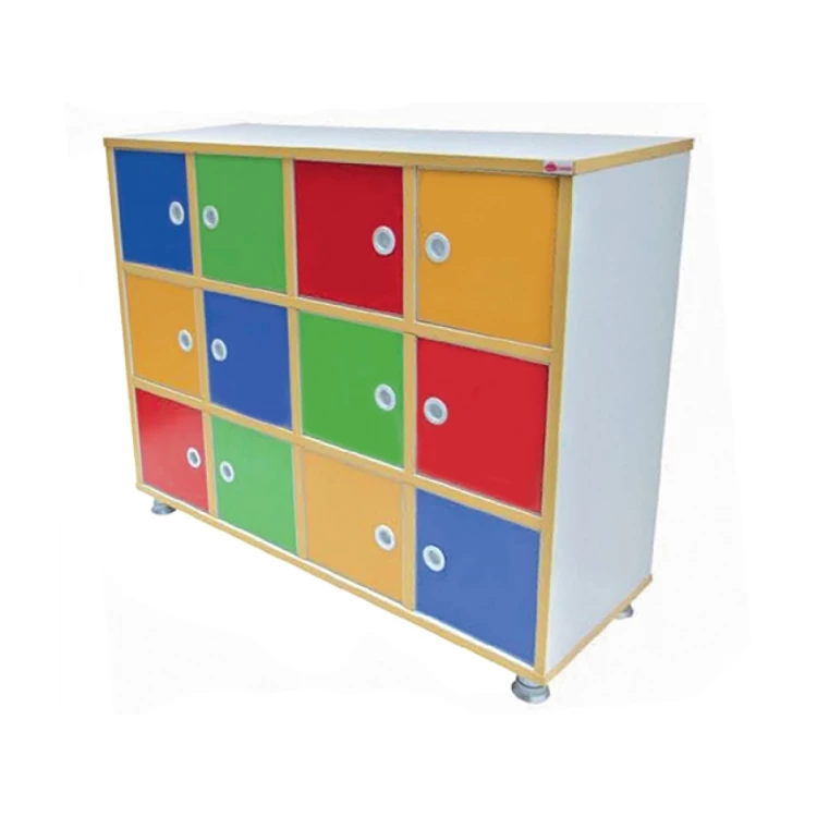 12 Kapaklı Öğrenci Dolabı