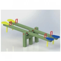 Ahşap İkili Tahterevalli