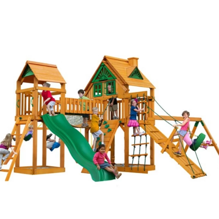 Ahşap Çocuk Oyun Parkı